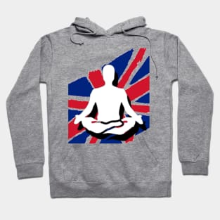 yoga man Hoodie